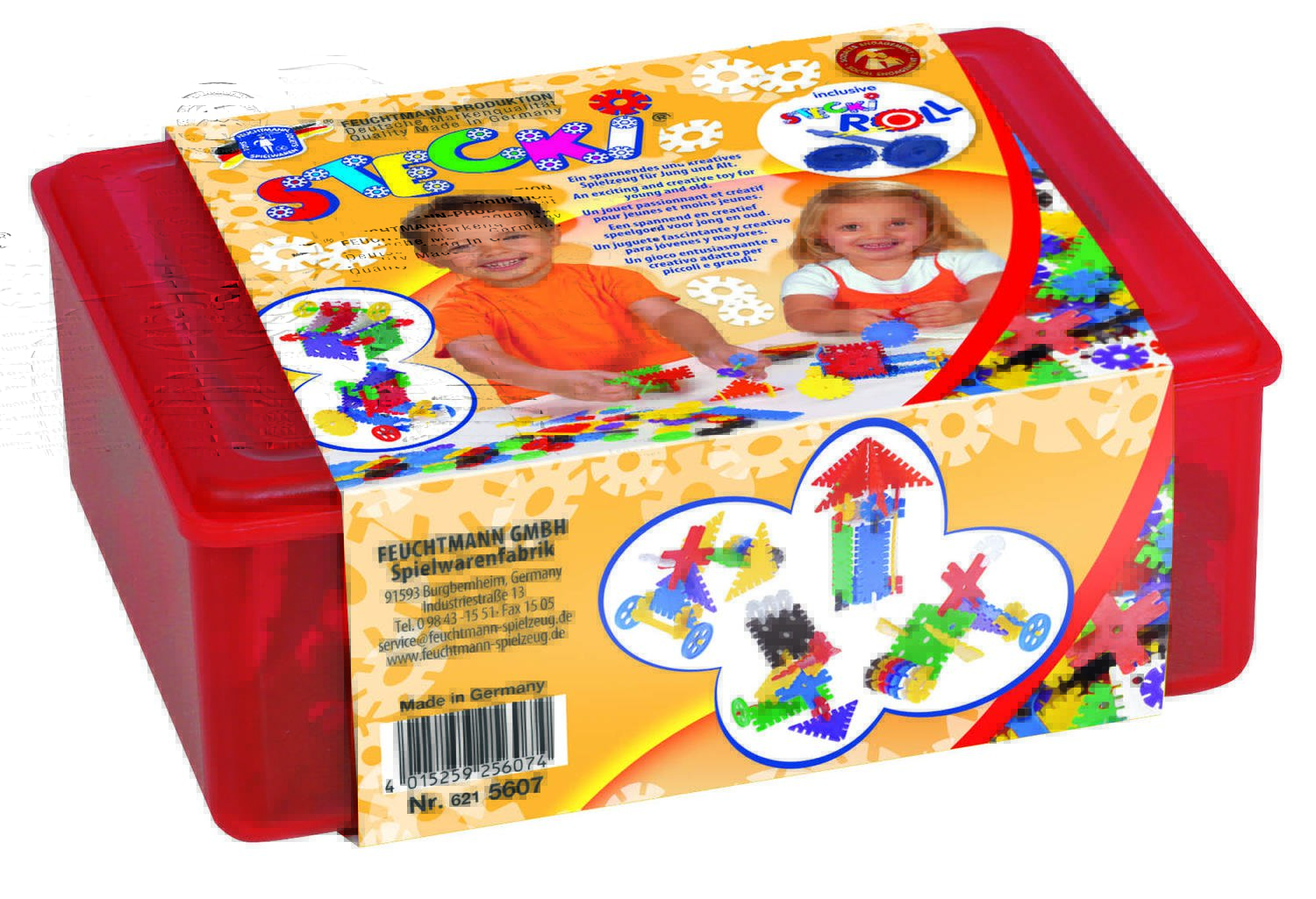 FORME PENTRU CONSTRUIT - BOX MAXI (6215607) - Libelula Vesela - Jucarii