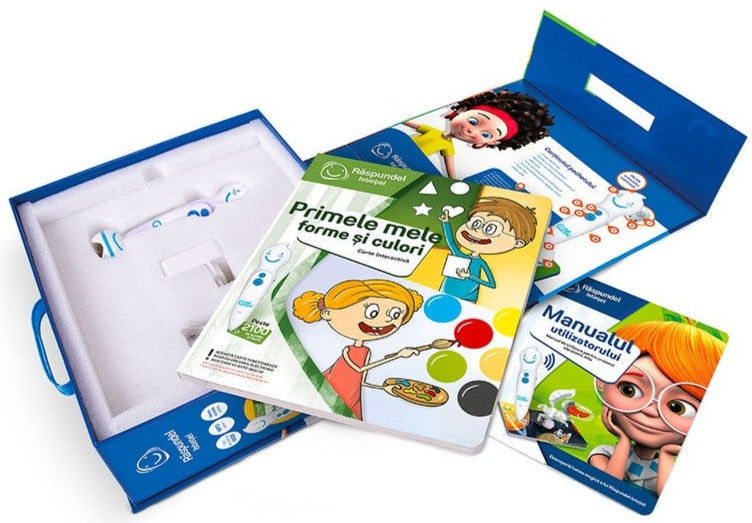 RASPUNDEL ISTETEL, CARTE PRIMELE MELE FORME SI CULORI - ALBI (19586) - Libelula Vesela - Jucarii