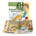 PACHET RASPUNDEL ISTETEL, CREION SI CARTE PRIMELE MELE FORME SI CULORI - ALBI (22514) - Libelula Vesela - Jucarii
