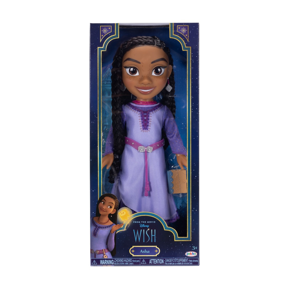 DISNEY WISH - ASHA ADVENTURE DOLL, 38 CM - JAKKS PACIFIC (228424)