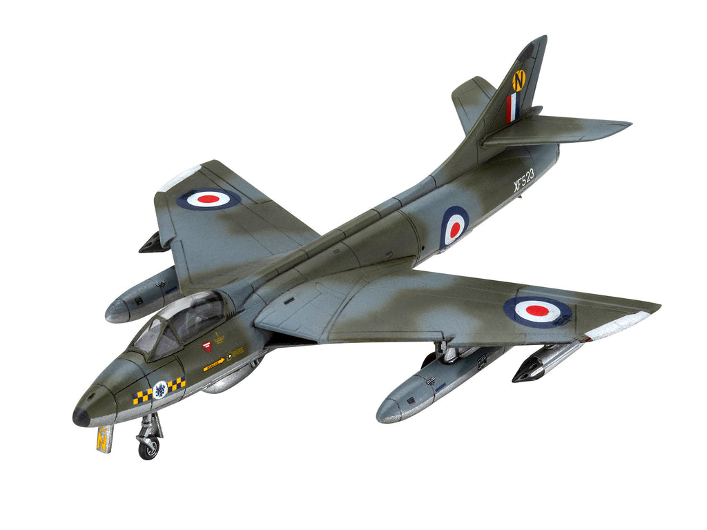 HAWKER HUNTER FGA.9 - REVELL (RV03833) - Libelula Vesela - Carti