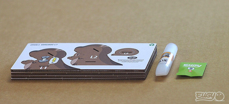 MODEL 3D - CANGUR - BRAINSTORM (BD5037) - Libelula Vesela - Jucarii