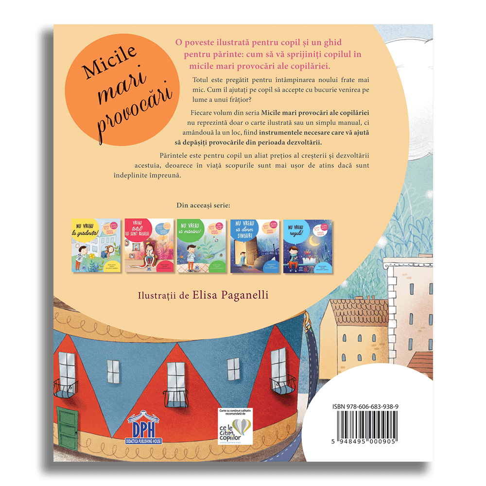 NU VREAU UN FRATIOR! - DPH (978-606-683-938-9) - Libelula Vesela - Carti