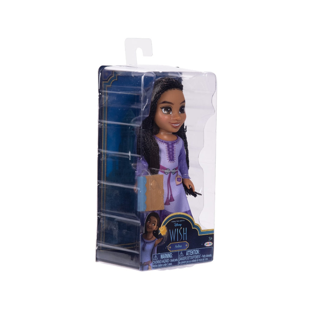 DISNEY WISH - PAPUSA MINI, ASHA, 15 CM - JAKKS PACIFIC (230004) - Libelula Vesela - Jucarii