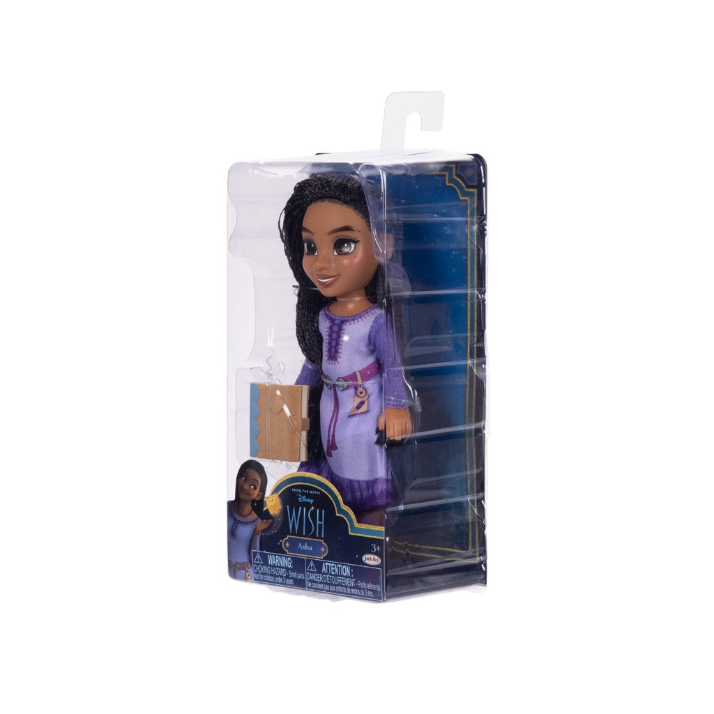 DISNEY WISH - PAPUSA MINI, ASHA, 15 CM - JAKKS PACIFIC (230004) - Libelula Vesela - Jucarii