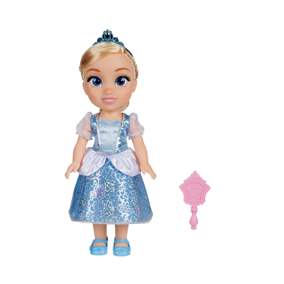 DISNEY PRINCESS - PAPUSA CENUSAREASA, 38CM, DISNEY 100 DRESSES - JAKKS PACIFIC (230144) - Libelula Vesela - Jucarii