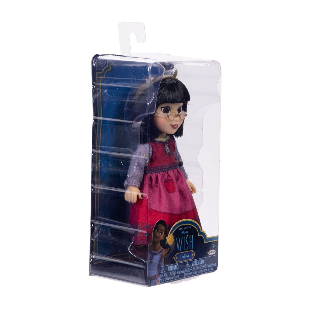 DISNEY WISH - PAPUSA MINI, DAHLIA, 15 CM - JAKKS PACIFIC (231444) - Libelula Vesela - Jucarii