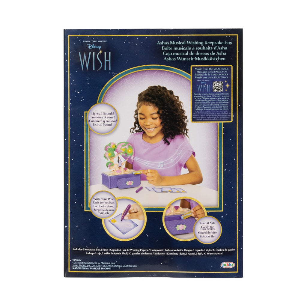 DISNEY WISH - WISH TREE, JEWELRY BOX WITH LIGHTS AND SOUNDS - JAKKS PACIFIC (231684)