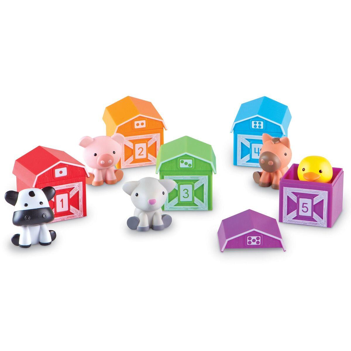 DE-A V-ATI ASCUNSELEA CU ANIMALUTELE DE LA FERMA - LEARNING RESOURCES (LER6805) - Libelula Vesela - Jucarii