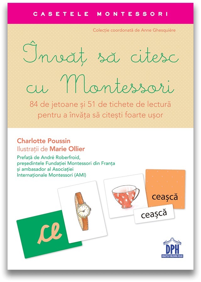 CASETELE MONTESSORI - INVAT SA CITESC CU MONTESSORI - DPH (978-606-048-135-5) - Libelula Vesela - Carti