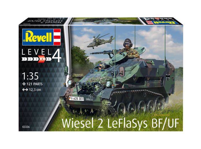 MACHETA TANC WIESEL 2 LEFLA SYS BF/UF - REVELL (RV03336) - Libelula Vesela - Carti