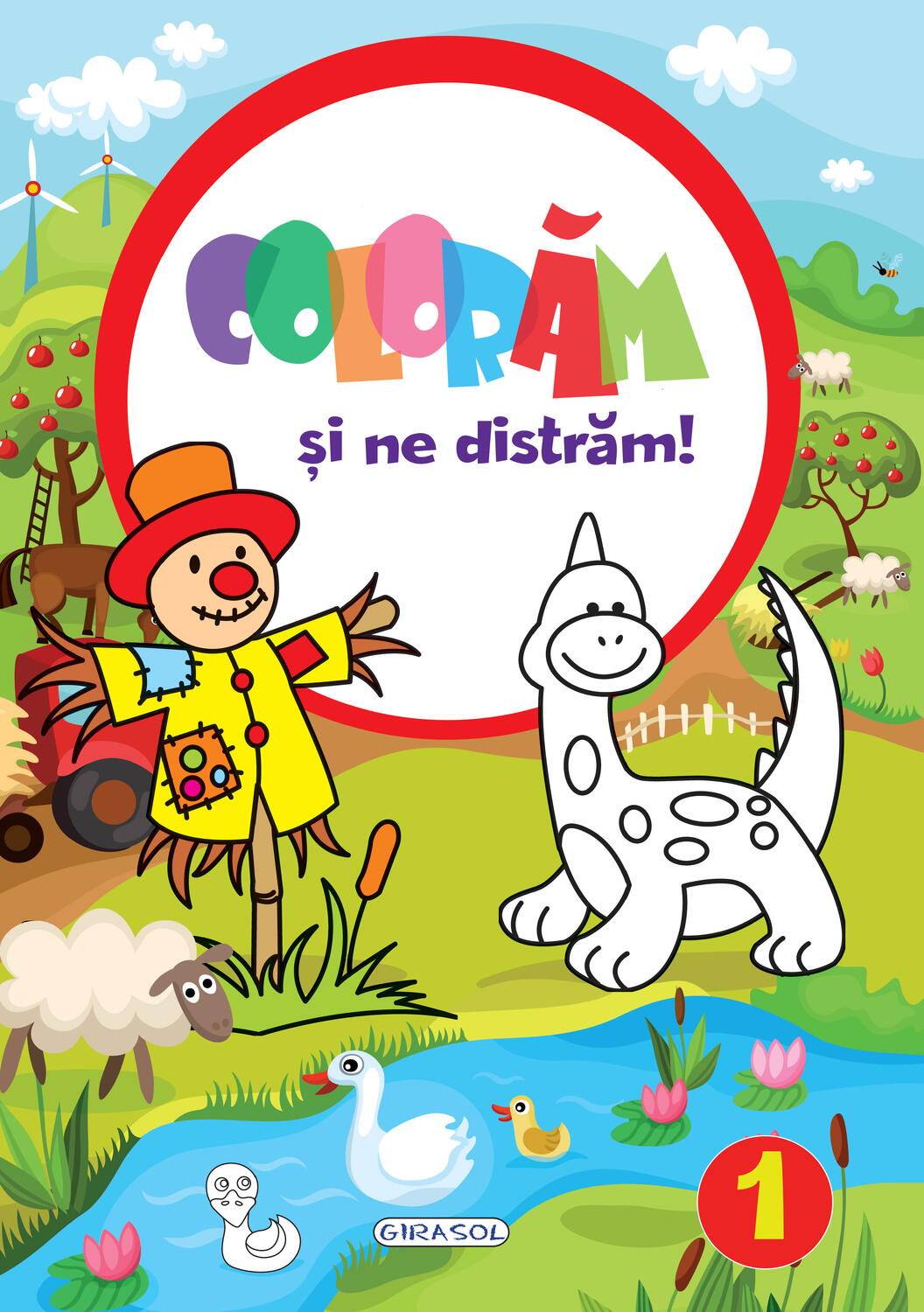 COLORAM SI NE DISTRAM! 1 - GIRASOL (978-606-024-219-2) - Libelula Vesela - Carti