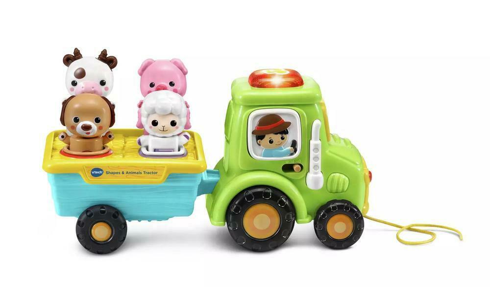 TRACTOR CU ANIMALE - VTECH (533003) - Libelula Vesela - Jucarii