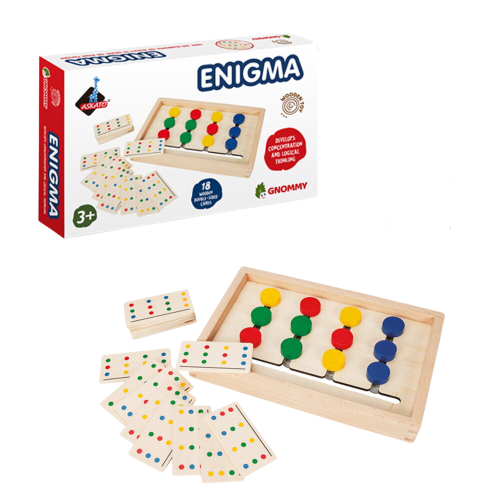 JOC DE LOGICA - ENIGMA - ASKATO (117133EN) - Libelula Vesela - Jucarii