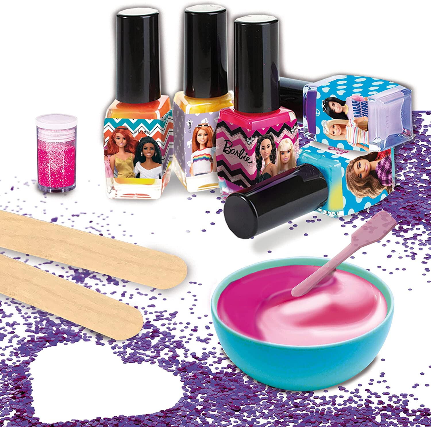 KIT OJA CARE ISI SCHIMBA CULOAREA - BARBIE - LISCIANI (L97982) - Libelula Vesela - Jucarii