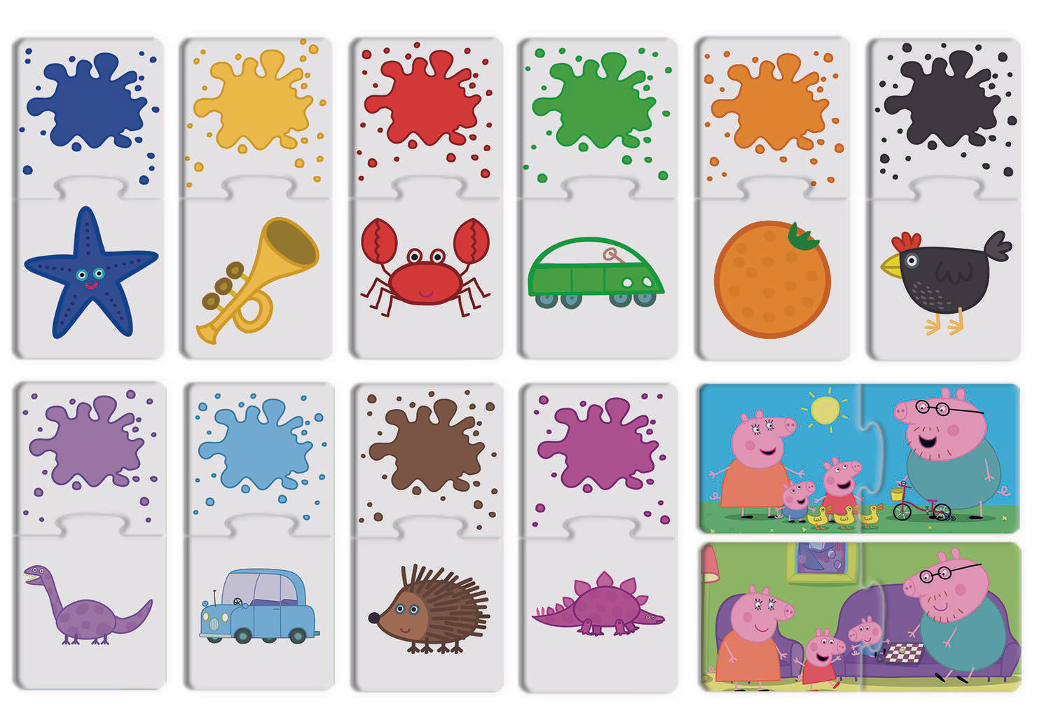 PRIMUL MEU JOC CU CULORI - PEPPA PIG - LISCIANI (L95292-A) - Libelula Vesela - Jucarii