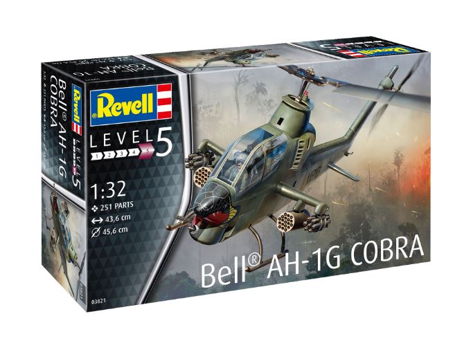 AH-1G COBRA - REVELL (RV03821) - Libelula Vesela - Jucarii