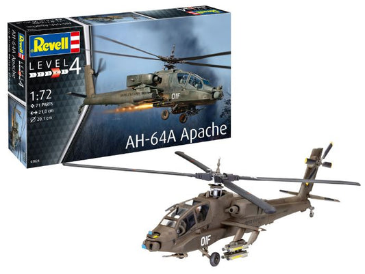 AH-64A APACHE - REVELL (RV03824) - Libelula Vesela - Carti