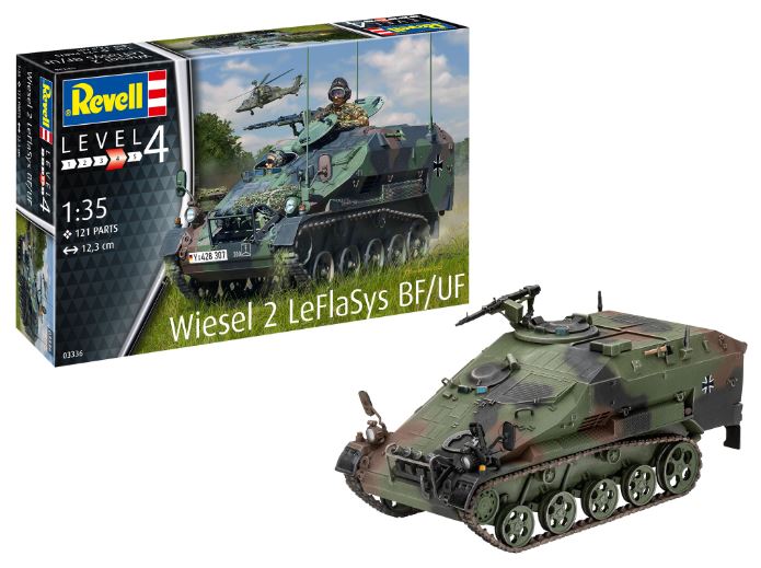 MACHETA TANC WIESEL 2 LEFLA SYS BF/UF - REVELL (RV03336) - Libelula Vesela - Carti