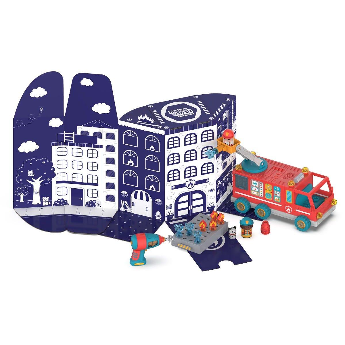 BORMASINA MAGICA - CAMIONUL POMPIERILOR - EDUCATIONAL INSIGHTS (EI-4189) - Libelula Vesela - Jucarii