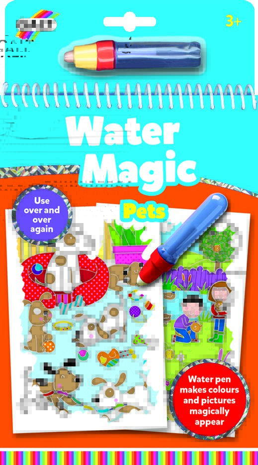 WATER MAGIC: CARTE DE COLORAT ANIMALE DE COMPANIE - GALT (1005035) - Libelula Vesela - Jucarii