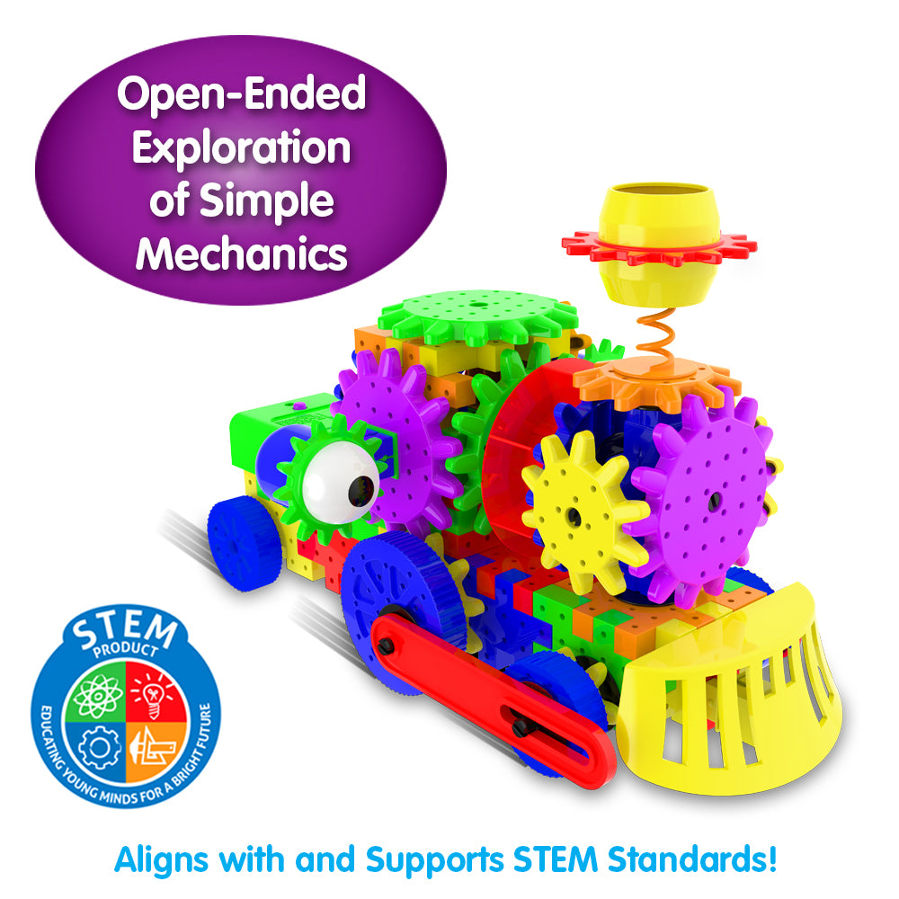 JOC DE CONSTRUCTIE - TREN - THE LEARNING JOURNEY (TLJ270059) - Libelula Vesela - Jucarii