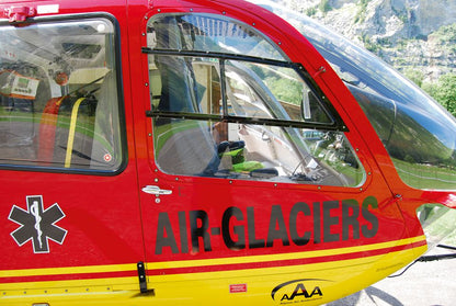 MACHETA ELICOPTER EC135 AIR-GLACIERS - REVELL (04986) Libelula Vesela Jucarii