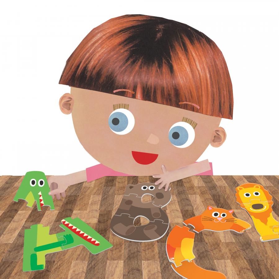 JOC ALFABETUL AMUZANT - HEADU (HE27972) - Libelula Vesela - Jucarii