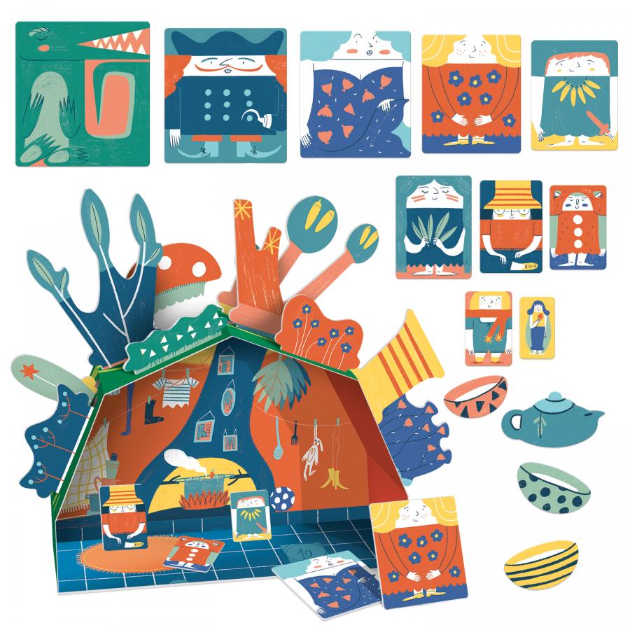 JOC CASUTA MAGICA PETER PAN - HEADU (HE27996) - Libelula Vesela - Jucarii