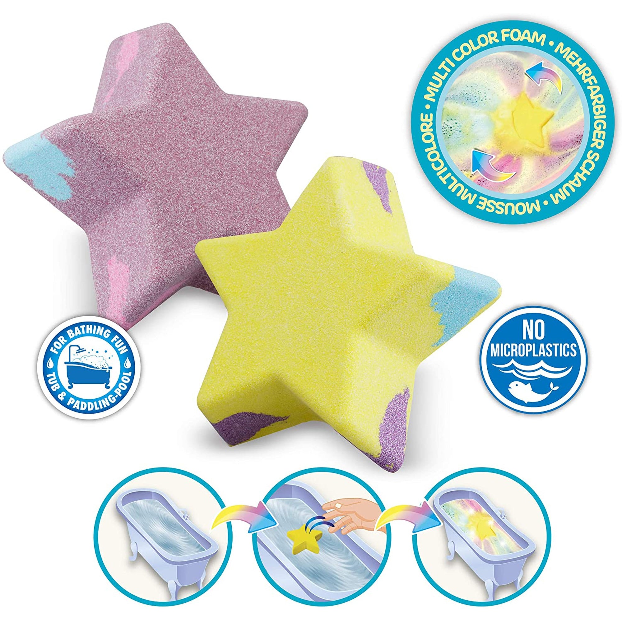 FORME EFERVESCENTE INKEE FORMA DE STEA - CRAZE (CRZ28070) - Libelula Vesela - Jucarii