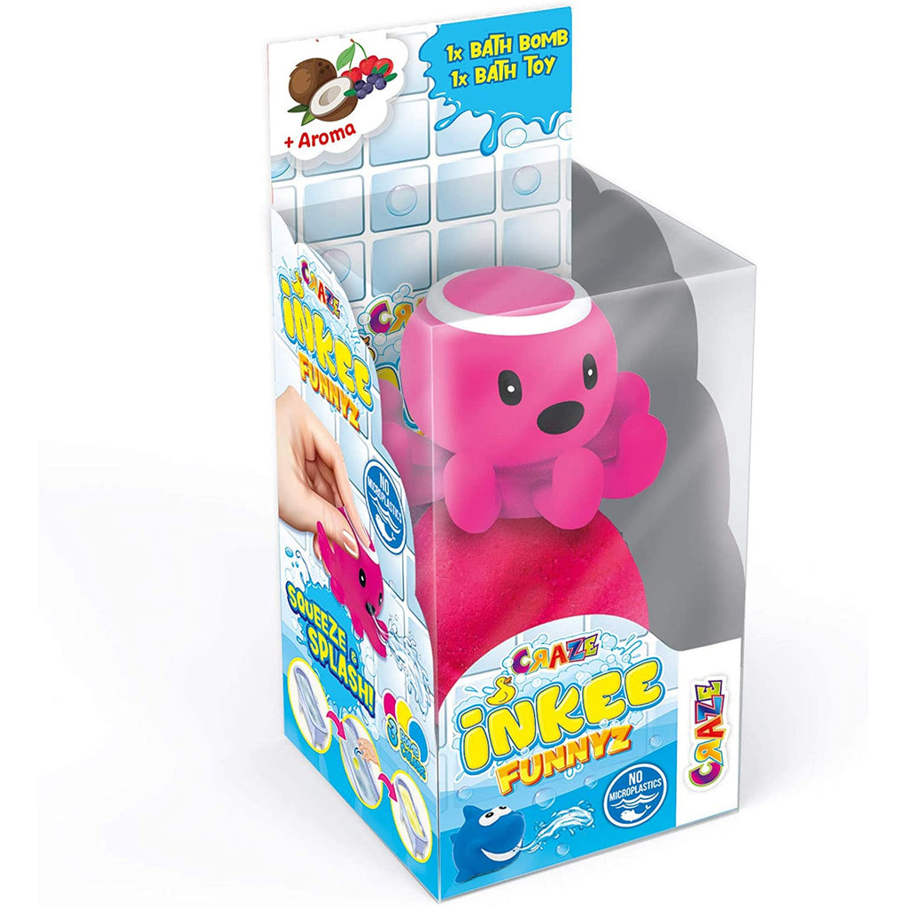 FORME EFERVESCENTE INKEE + JUCARIE DE BAIE - DIVERSE MODELE - CRAZE (CRZ28568) - Libelula Vesela - Jucarii