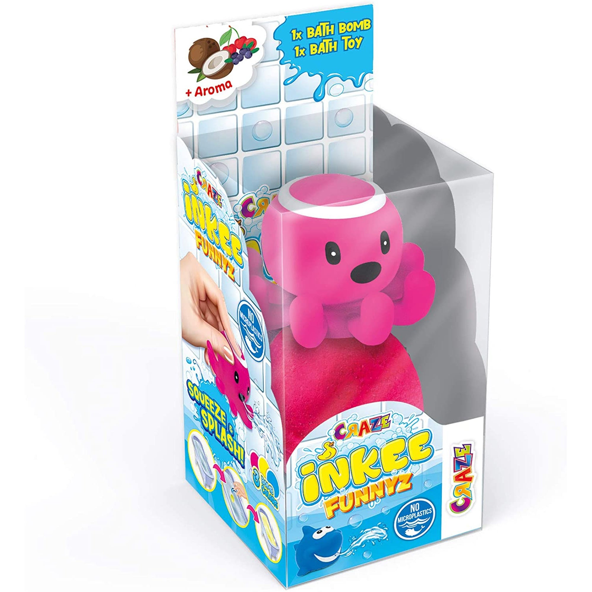 FORME EFERVESCENTE INKEE + JUCARIE DE BAIE - DIVERSE MODELE - CRAZE (CRZ28568) - Libelula Vesela - Jucarii