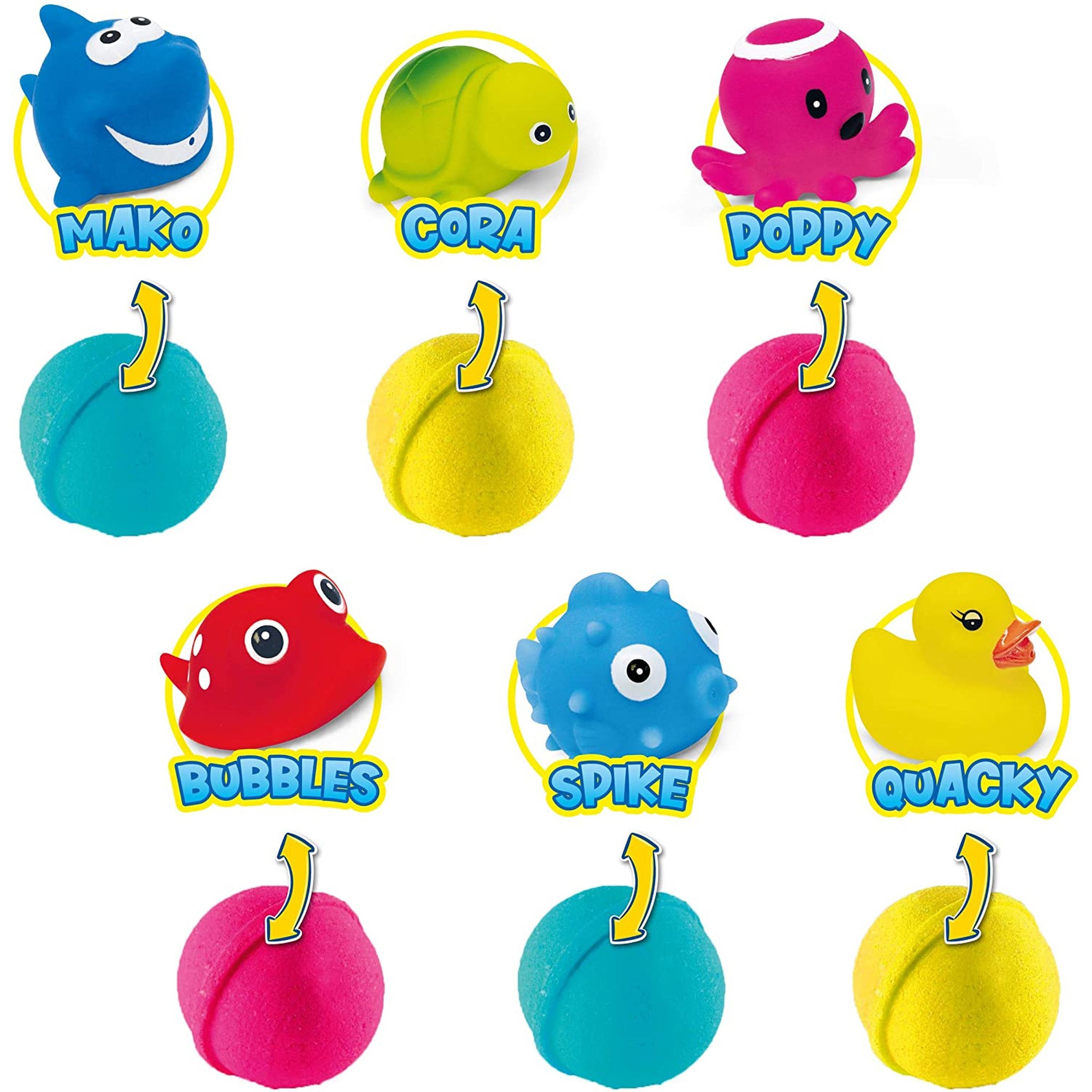 FORME EFERVESCENTE INKEE + JUCARIE DE BAIE - DIVERSE MODELE - CRAZE (CRZ28568) - Libelula Vesela - Jucarii