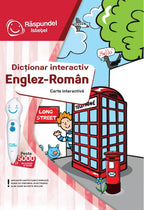 RASPUNDEL ISTETEL - CARTE DICTIONAR INTERACTIV ENGLEZ-ROMAN - ALBI (28733) - Libelula Vesela - Jucarii