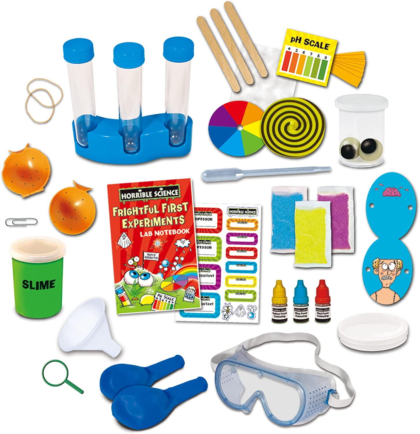 HORRIBLE SCIENCE: PRIMELE EXPERIMENTE INFRICOSATOARE - GALT (1105470) - Libelula Vesela - Jucarii