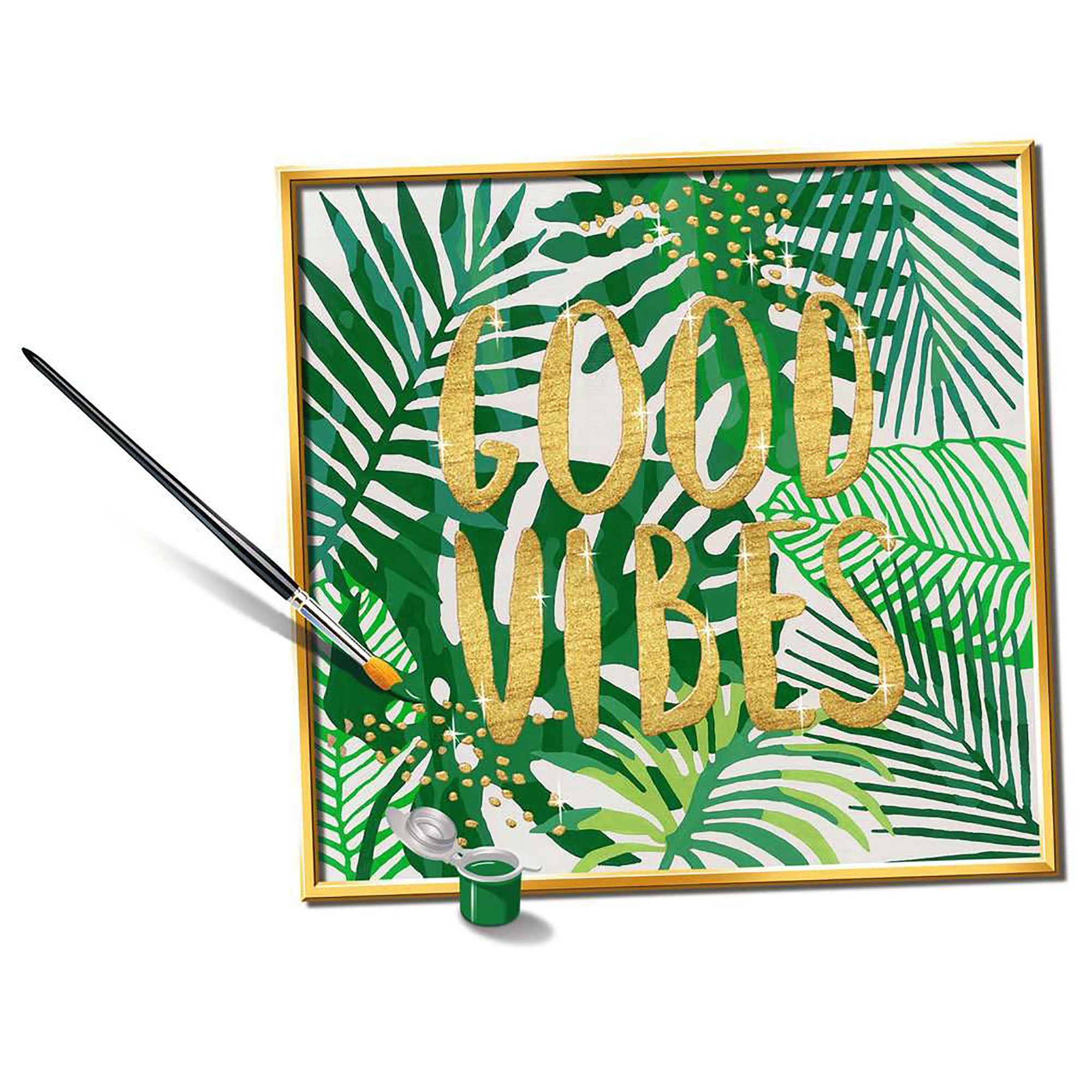 PICTURA PE NUMERE - GOOD VIBES - RAVENSBURGER (RVSPBN28999) - Libelula Vesela - Jucarii