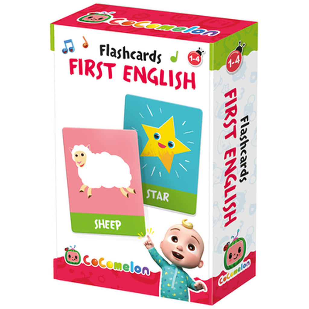 COCOMELON - CARTONASE SA INVATAM ENGLEZA - HEADU (HE29457) - Libelula Vesela - Jucarii