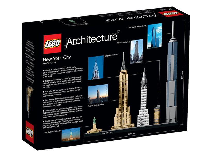 NEW YORK - LEGO ARCHITECTURE - LEGO (21028) - Libelula Vesela - Jucarii