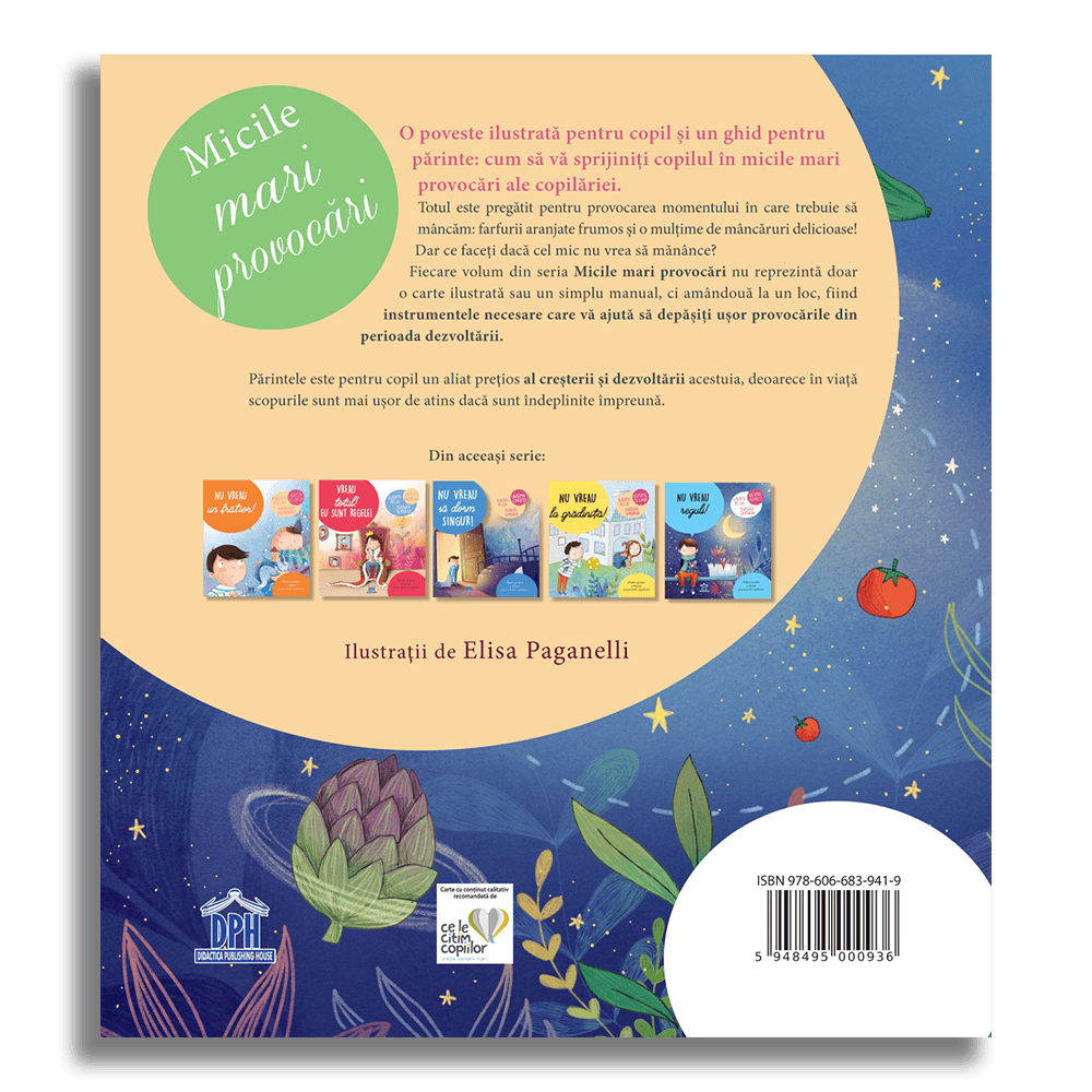 NU VREAU SA MANANC! - DPH (978-606-683-941-9) - Libelula Vesela - Carti