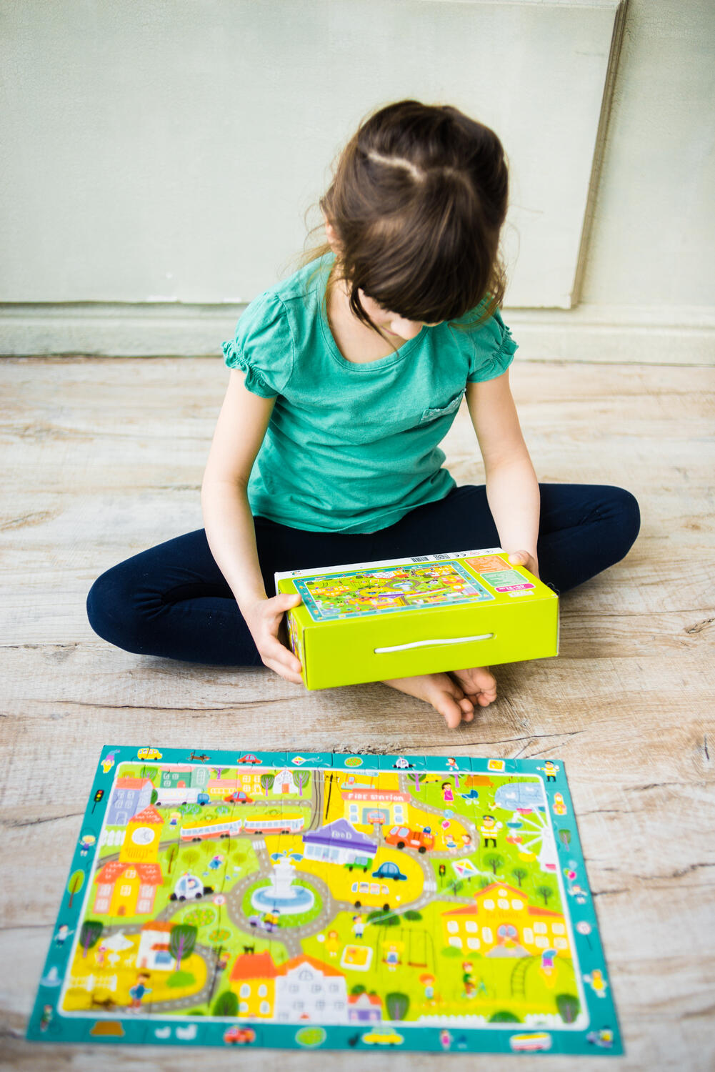 PUZZLE - ORASUL (80 PIESE) - DODO (DO300135) Libelula Vesela