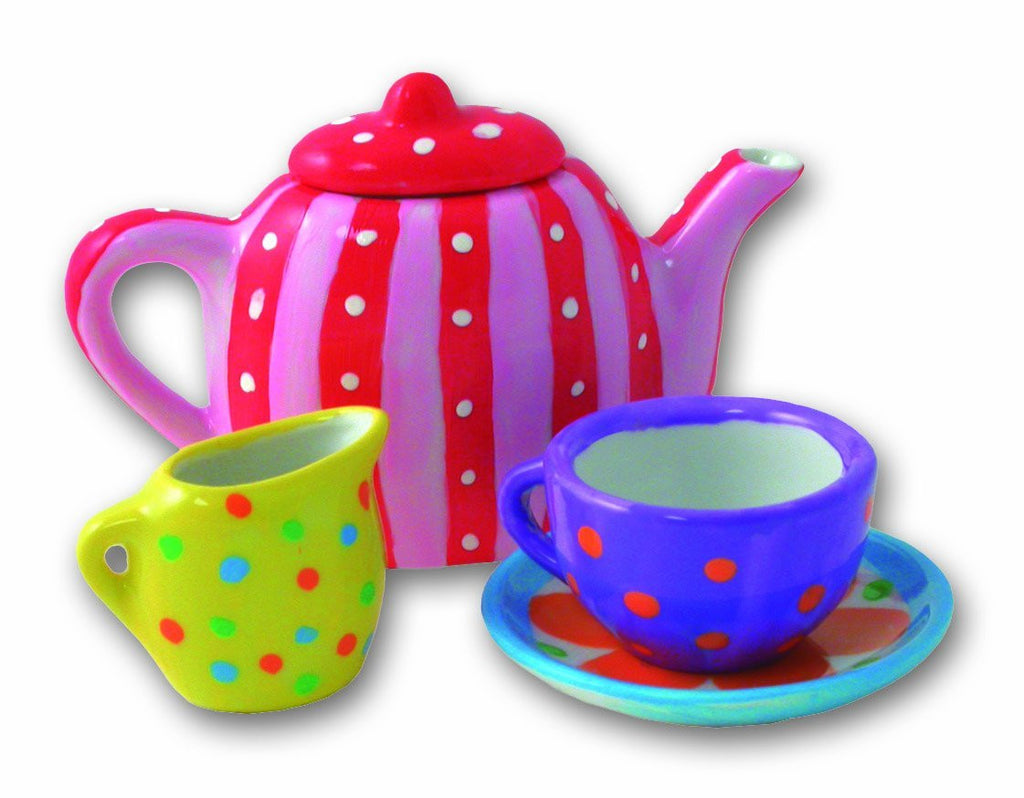 SET CERAMICA: PICTEAZA UN SET DE CEAI (A3975K) - Libelula Vesela - Jucarii