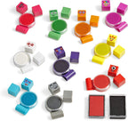 SET ACTIVITATI CU STAMPILE - NUMBERBLOCKS - HAND2MIND (HM94563-UK) - Libelula Vesela - Jucarii