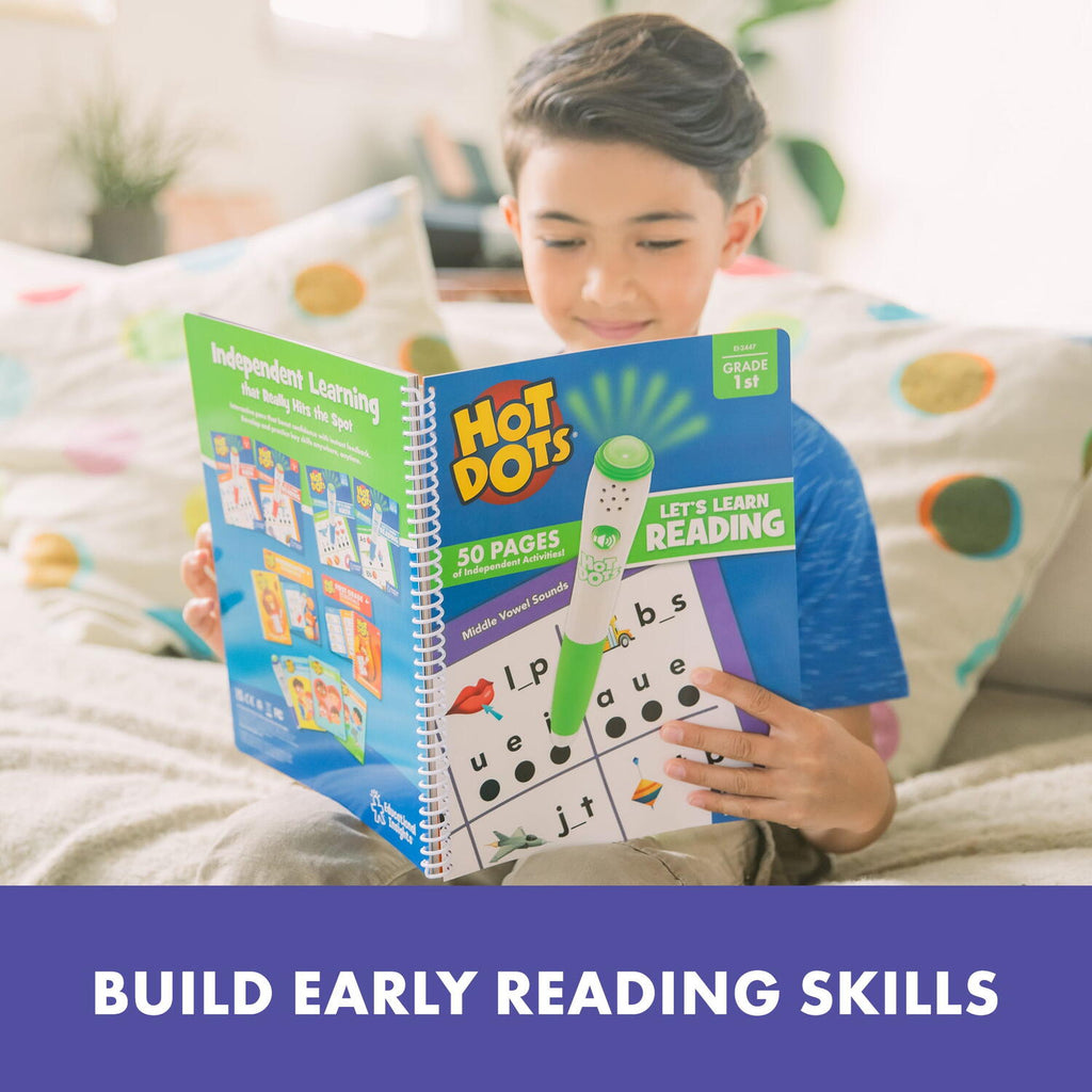 SET HOT DOTS®  - INVAT SA CITESC IN LB.ENGLEZA - EDUCATIONAL INSIGHTS (EI-2447) - Libelula Vesela - Jucarii