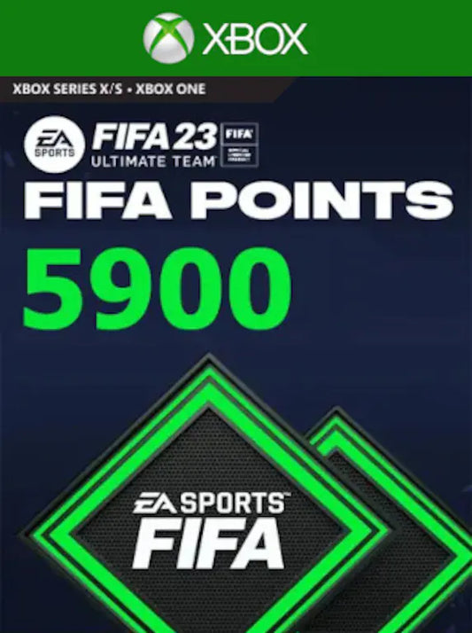 FIFA 23 - 5900 FUT POINTS - XBOX LIVE - XBOX ONE / X|S - WORLDWIDE - Libelula Vesela - Jocuri video