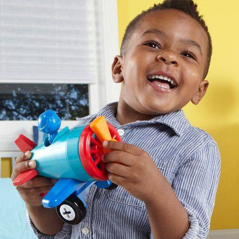 JOC DE INDEMANARE - 1, 2, 3  HAI SA CONSTRUIM (LER2840) - Libelula Vesela - Jucarii