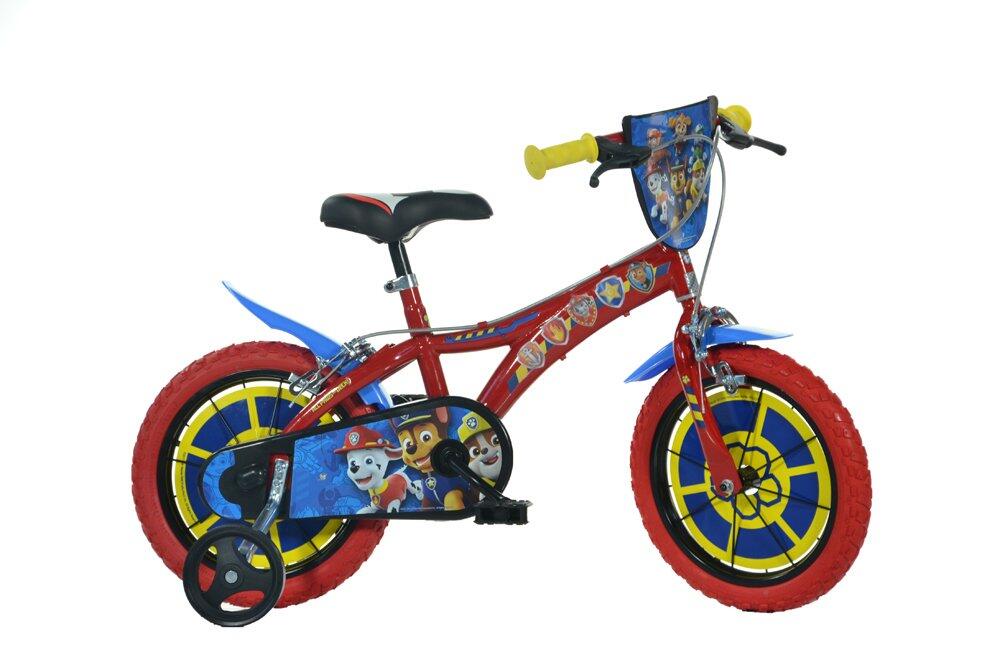 BICICLETA COPII 14'' - PAW PATROL - DINO BIKES (614-PW) Libelula Vesela