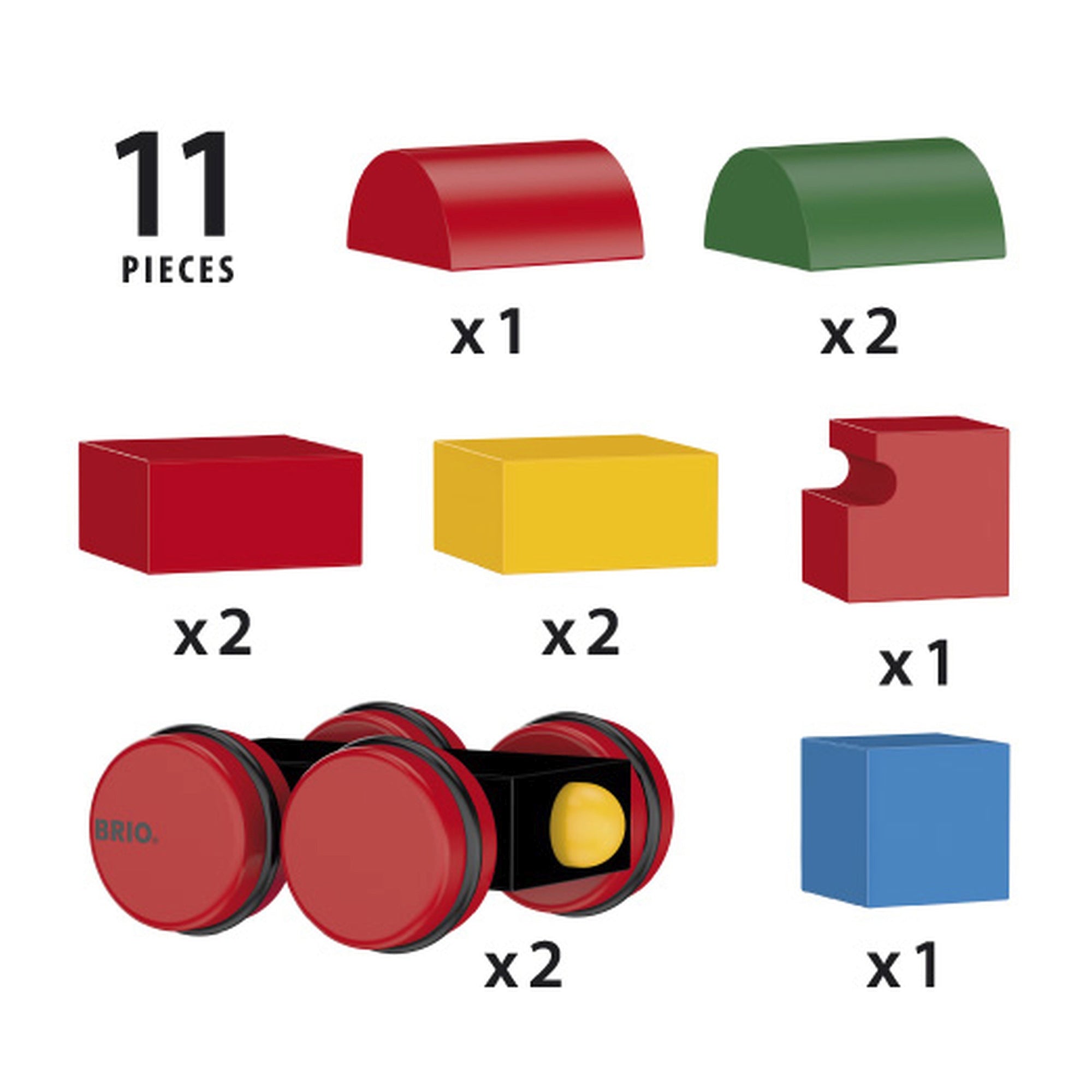 TREN MAGNETIC - BRIO (30124) - Libelula Vesela - Jucarii