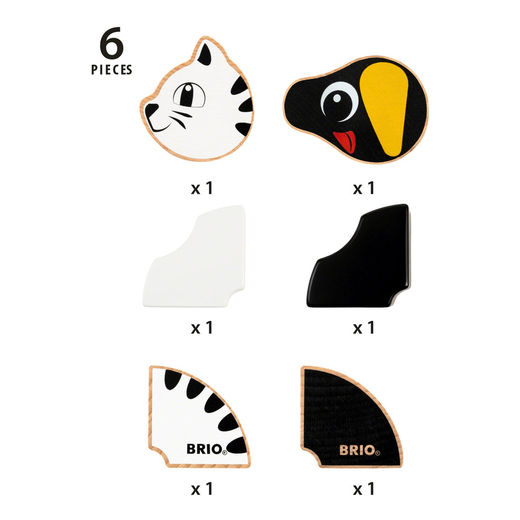 CATELUS SI PISICUTA MAGNETICI - BRIO (30269) - Libelula Vesela - Jucarii