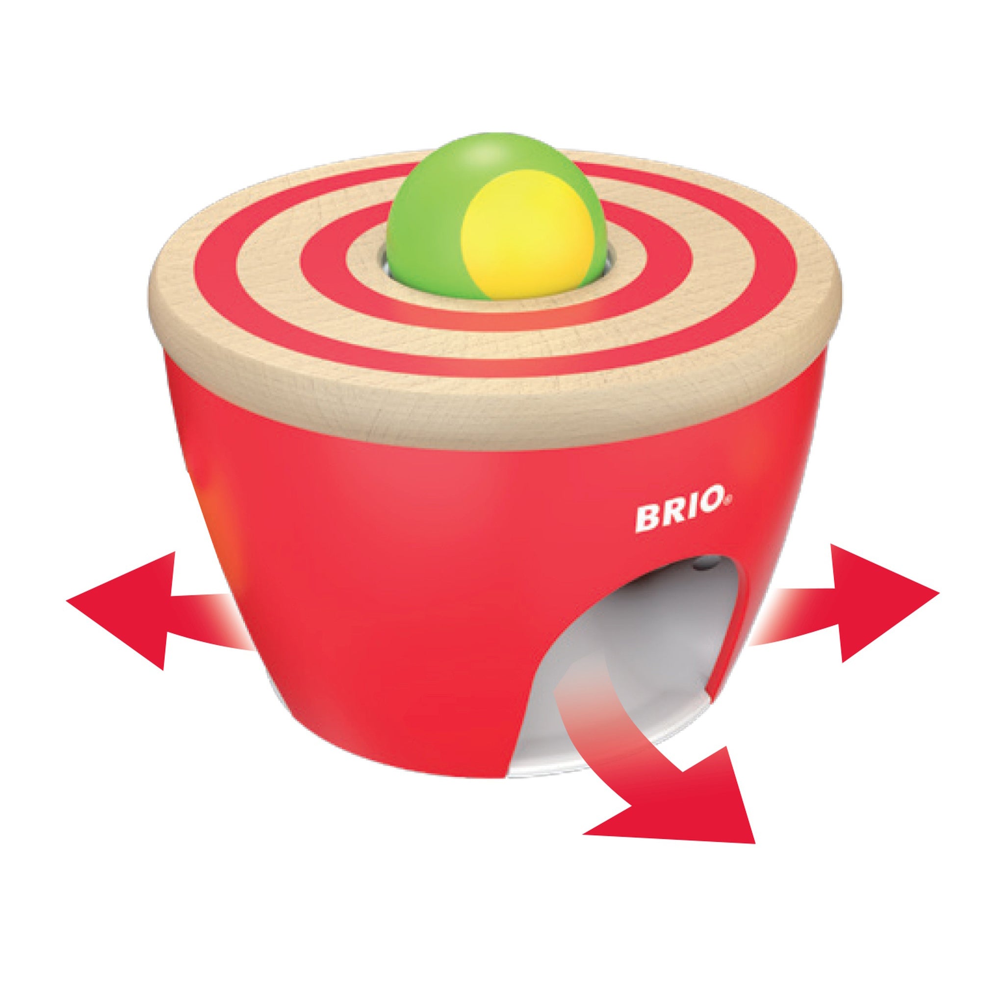 BANC CU CIOCANEL SI BILE - BRIO (30519) - Libelula Vesela - Jucarii
