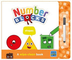 CARTICICA SCRIU SI STERG  NUMBERBLOCKS - FORME GEOMETRICE - NUMBERBLOCKS (9781782269557) - Libelula Vesela - Carti